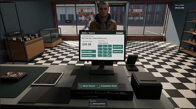 REBOOT: Retro Game Store Simulator