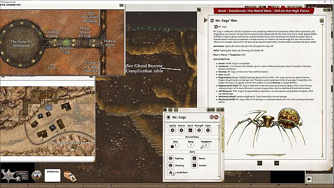 Fantasy Grounds - Deadlands: the Weird West - Hell on the High Plains