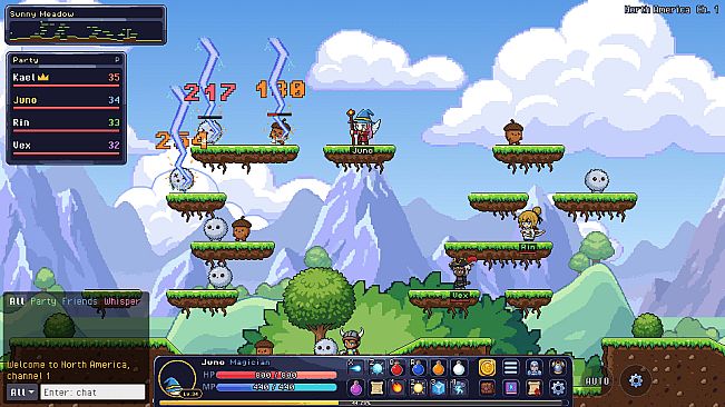IdleBound - 2D Idle MMORPG