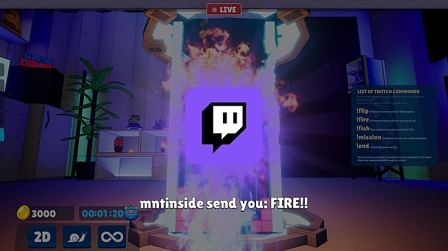 Cubic Crush Streamer Showdown