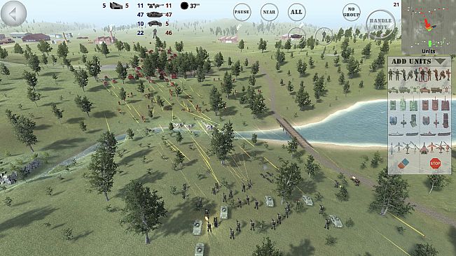 Battle 3D - Strategy game - Nature Campaign