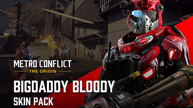 Metro Conflict: The Origin - Bigdaddy Bloody Skin Pack