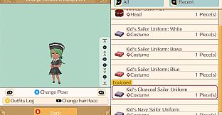 Summer Sailor Set - WorldNeverland - Daily Life in the Elnea Kingdom - Another Life Adventure