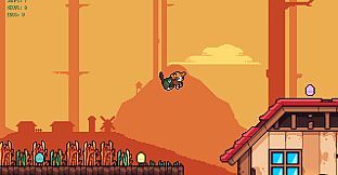 Rooftop Rascal: The Farmer Cat