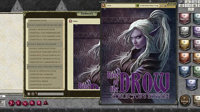 Fantasy Grounds - Rise of the Drow: Collector's Edition