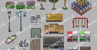 RPG Maker MZ - SERIALGAMES Living Good City Tileset