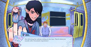 Pink punk: Sober elf in a banana costume