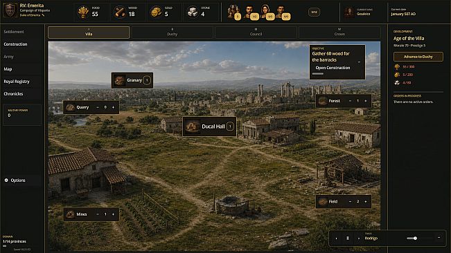 Visigothic Kingdom: Conquest of Hispania
