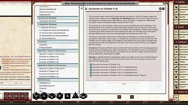 Fantasy Grounds - Pathfinder RPG 2 - Pathfinder Society Quest #9: Wayfinder Origins