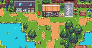 RPG Maker MZ - Super Retro World - Exterior Pack
