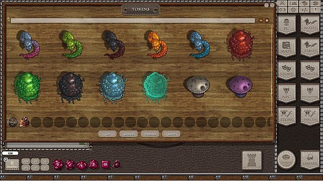 Fantasy Grounds - Jans Tokenpack 22 - Oozes and Fungus