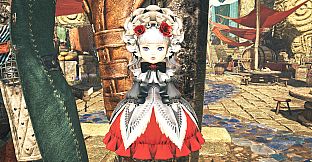 Monster Hunter Wilds - Pendant: Red Lala Dress Doll