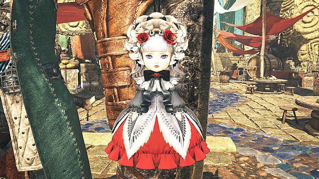 Monster Hunter Wilds - Pendant: Red Lala Dress Doll