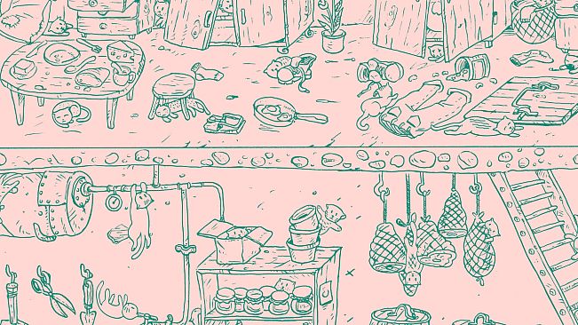 100 hidden Cats : Kitty House 2