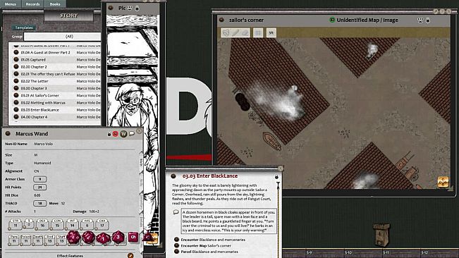 Fantasy Grounds - D&D Classics: Marco Volo: Departure (2E)