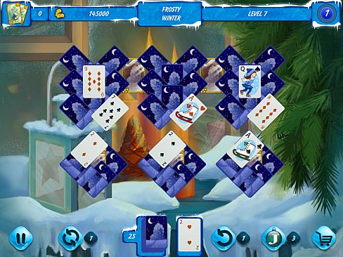 Solitaire Jack Frost Winter Adventures