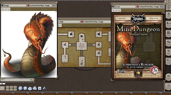 Fantasy Grounds - Mini-Dungeon #004: Summoner's Remorse (5E)