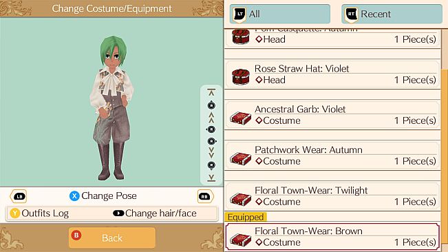 Autumn Colors Set - WorldNeverland - Daily Life in the Elnea Kingdom - Another Life Adventure