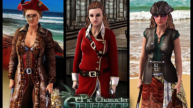 ePic Character Generator - Season #2: Female Pirate