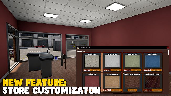 Mini-Market Simulator VR