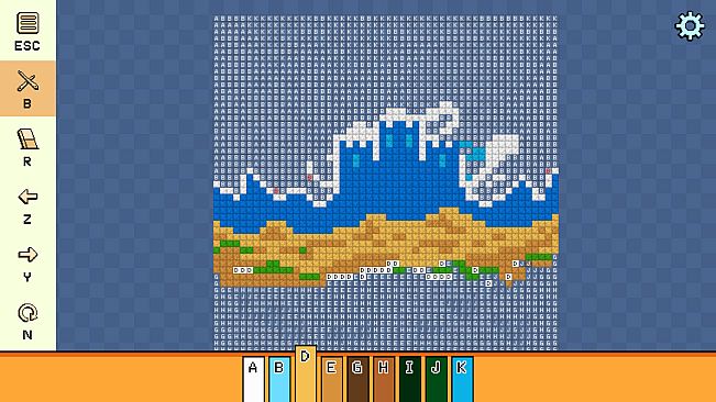 Pixel Cross Stitch - Landscapes Pack 3