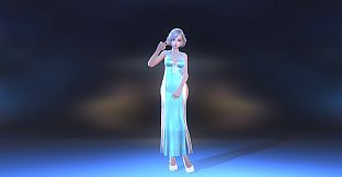 Angel Legion-DLC Cloud Dress (Cyan)