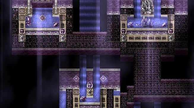 RPG Maker MV - KR Elemental Dungeon Tileset - Dark Light Lightning Metal