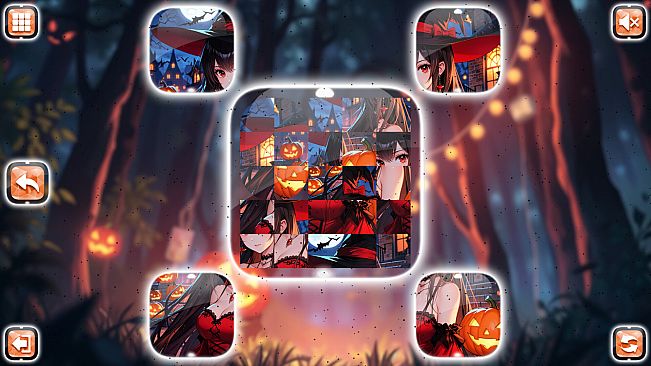 Lovely Anime Puzzle: Halloween