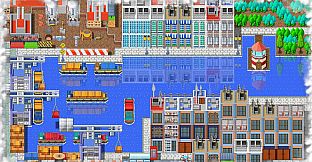 RPG Maker MV - NEONPIXEL MEGA CITY SET