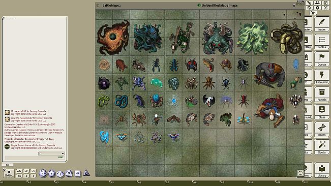 Fantasy Grounds - Devin Night Pack Tome of Beasts pack 7 (Token Pack)