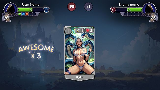 Harem of Lust: Battle Cards