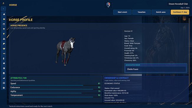 Horseball Manager
