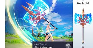 KurtzPel - Aqua Giant Hammer
