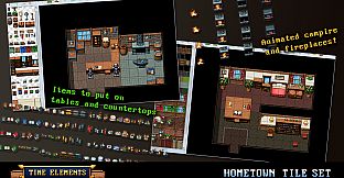 RPG Maker VX Ace - Time Elements - Hometown Tileset