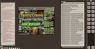 Fantasy Grounds - Meanders Map Pack: Fantasy City Spring Season (Map Pack)