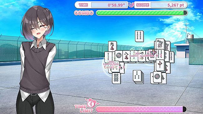 Otoko Cross: Pretty Boys Mahjong Solitaire