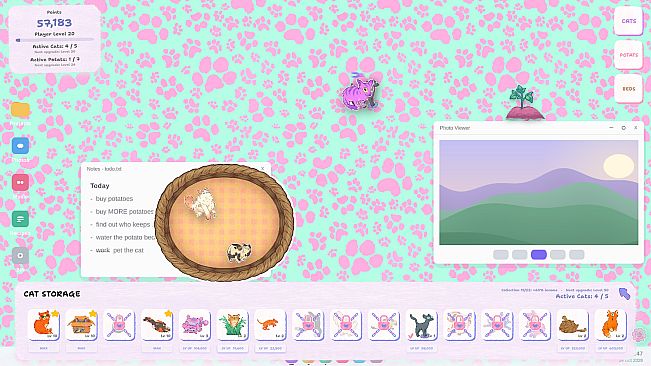 Desktop Cat or Potat