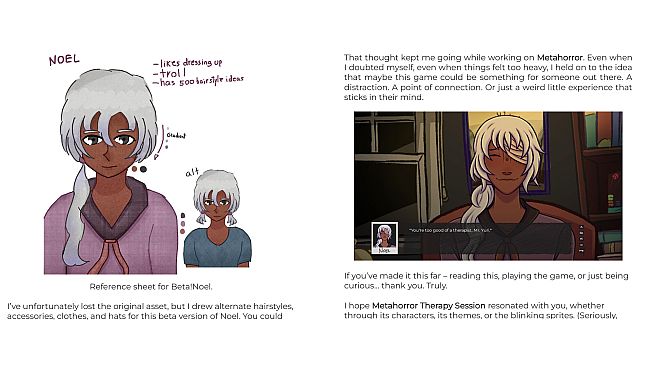 Metahorror Therapy Session: Hintbook & Lorebook