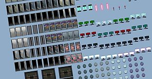 RPG Maker MZ - Winlu Cyberpunk Tileset - Interior