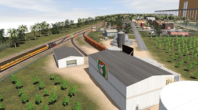 Trainz 2022 DLC - Florida Rail Road Museum Model Railroad