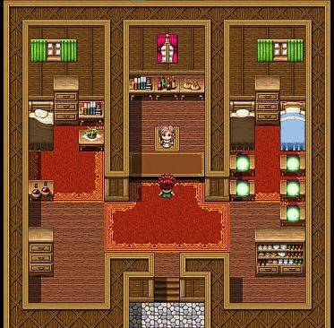 Item synthesis and dungeon exploration