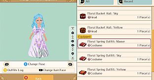 Floral Spring Outfit - WorldNeverland - Daily Life in the Elnea Kingdom - Another Life Adventure