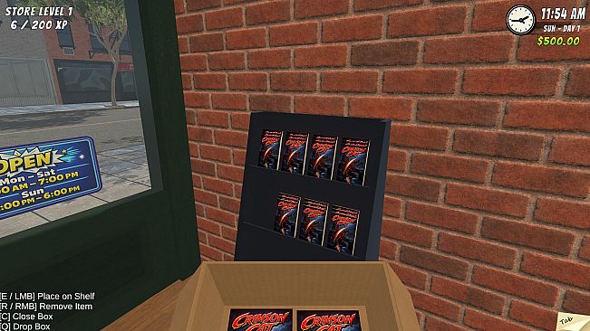 Comic Shop Tycoon