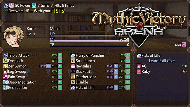 Mythic Victory Arena - Unlock All Skills