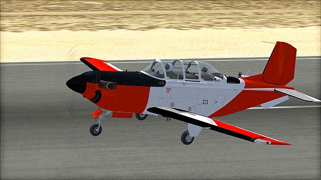 FSX Steam Edition: Beechcraft T-34C Turbo Mentor Add-On