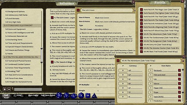 Fantasy Grounds - Rolemaster Companion I