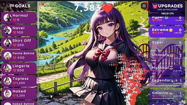 Hentai Clicker: Midori is streaming