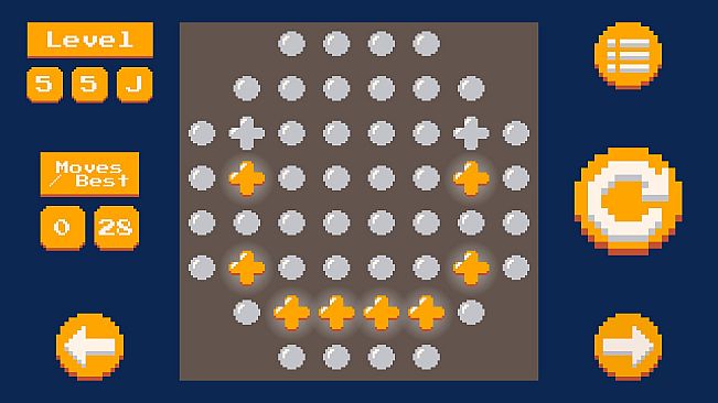 On Pixels: A lights out game