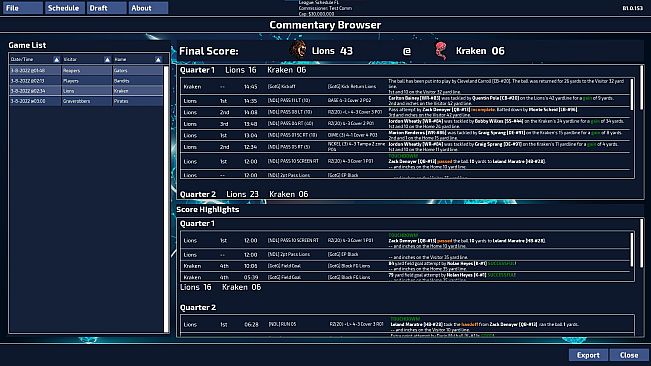 Greats of the Gridiron