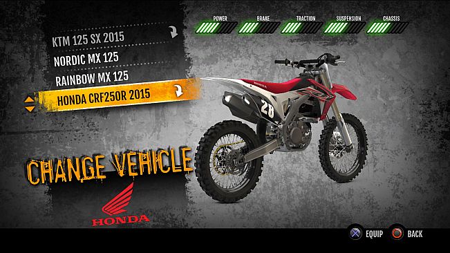 MX vs. ATV Supercross Encore - 2015 Honda CRF250R MX